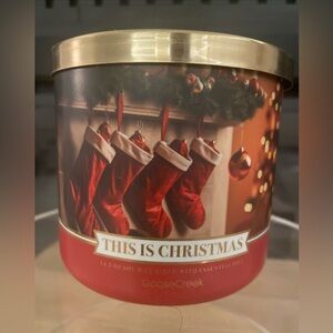 Goose Creek Red Christmas 3 Wick Candle